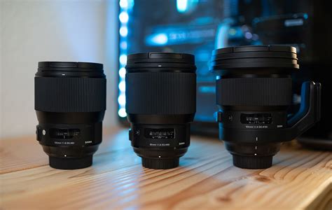 Sigma 85mm f/1.4 vs 105mm f/1.4 vs 135mm f/1.8 Art Comparison