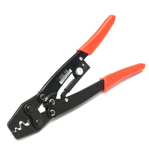 HS-16 1.25-16mm Cable Lug Crimping Crimper Tool Bare Terminal Wire ...