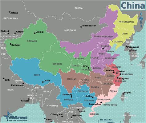 Northeast China Map