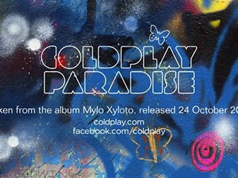 Paradise Coldplay Album Cover