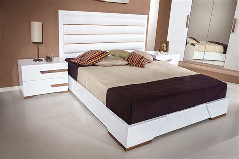 White Gloss Bedroom | High Gloss Bedroom Furniture Set | White Bedroom ...