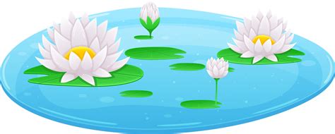 Water lily clipart 26749372 PNG