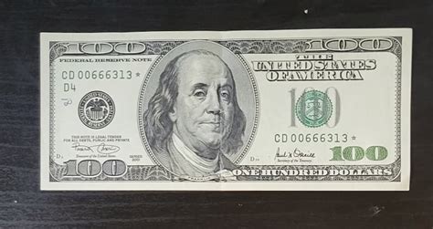 Rare American 100 Bill STAR NOTE - Etsy