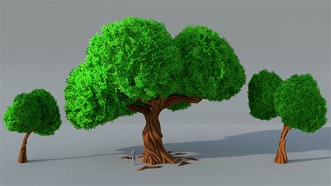 stylized tree low poly 03 3d model cgtrader - EroFound