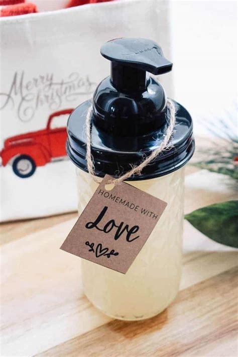 DIY Hand Soap for the Holidays - Happy Home Happy Heart