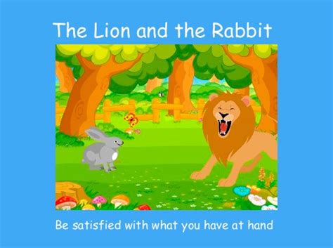 "The Lion and the Rabbit" - Free Books & Children's Stories Online ...