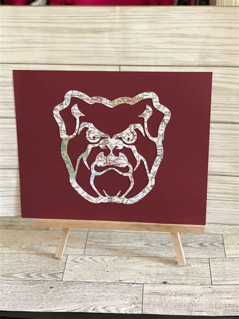 Alabama A&M Mascot Map - Etsy