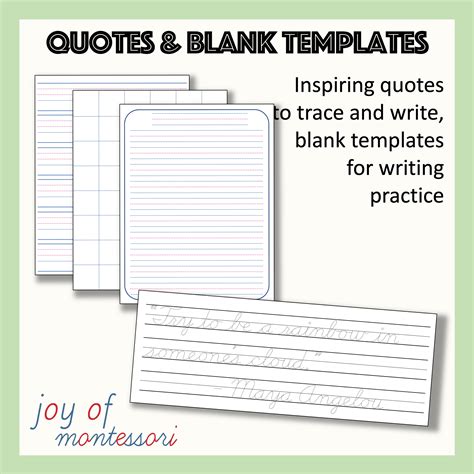 Uppercase Cursive Writing Practice Sheets • Joy of Montessori