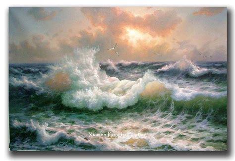 how to paint waves in oil - Macy Colvin