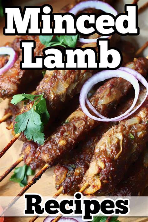 50 Lamb Mince Recipes (Meatballs, Burgers, Moussaka & more) 陵