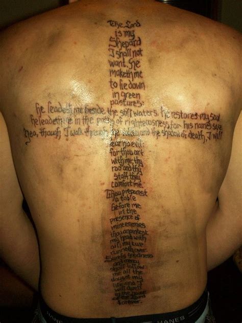 Psalm 23 Tattoo Designs | Body Art | Pinterest