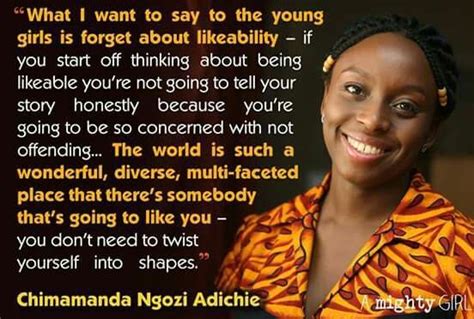 chimamanda ngozi adichie quotes likability - Google Search | Real Me ...