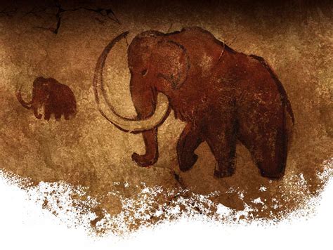 Woolly Mammoth Cave Painting at PaintingValley.com | Explore collection ...