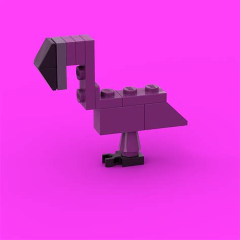 LEGO IDEAS - Our Winged Friends! - The pink flamingo