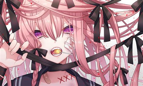 Details 71+ pink haired yandere anime best - in.cdgdbentre