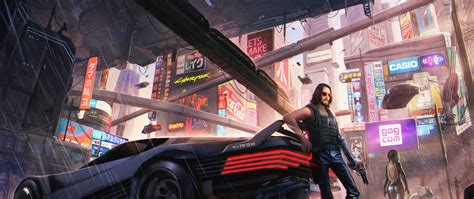 2560x1080 Keanu Reeves In Cyberpunk 2077 4k Wallpaper,2560x1080 ...