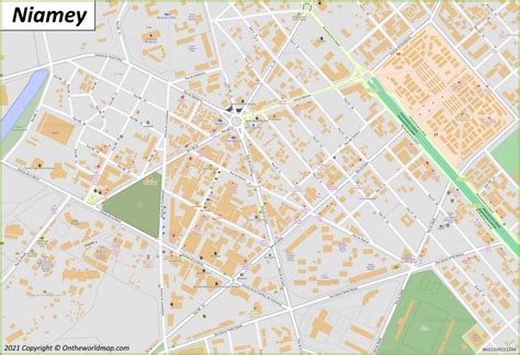 Niamey Map | Niger | Detailed Maps of Niamey