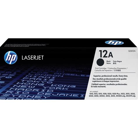 Toner Original HP 12A Para Impresoras HP LaserJet 1018-1012-1020-1022 ...