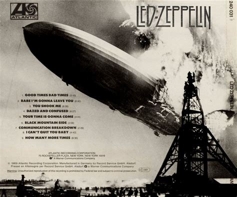 Classic Rock Covers Database (full album torrents): Led Zeppelin - Led ...