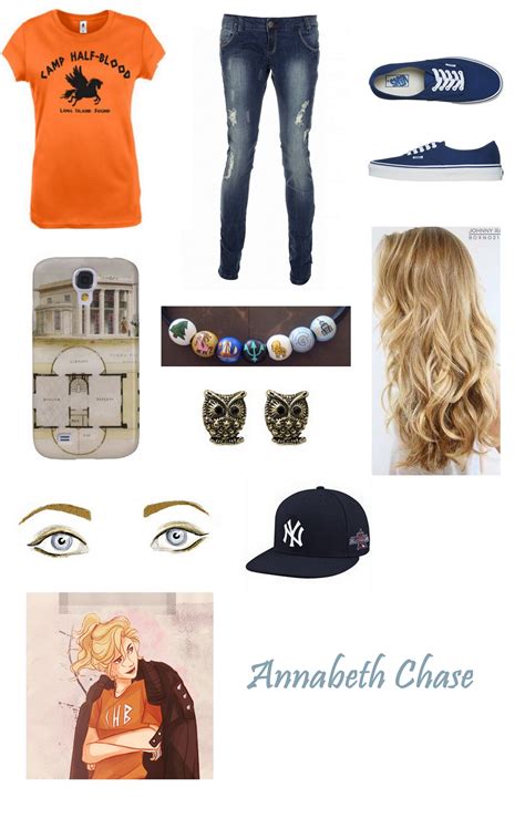 This is my fictional character outfit design: Annabeth Chase. I did ...