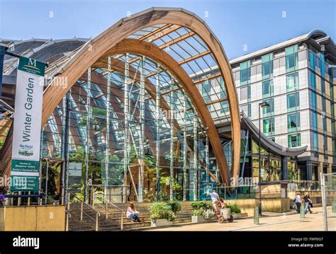 Sheffield Winter Garden, South Yorkshire, England | Sheffield Stock ...