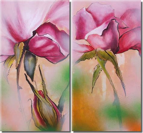 flower oil paintings - Our designs -50% off