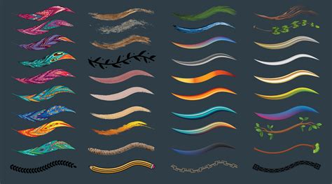 ILLUSTRATOR BRUSHES | 100% FREE #2 by anulubi on DeviantArt