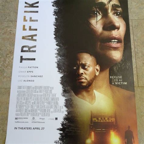 Art | Traffik Movie Poster With Omar Epps And Paula Patton | Poshmark