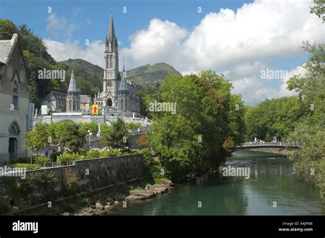 The Sanctuary. Lourdes. France Stock Photo - Alamy