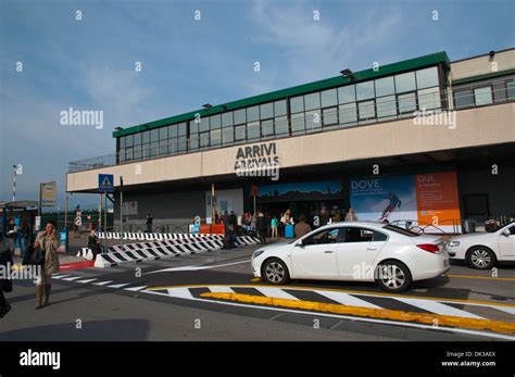 Arrivals hall exterior Bergamo airport northern Italy Europe Stock ...