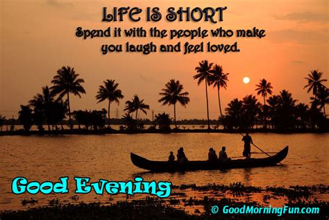 Cute Good Evening Quotes With HD Images Greetings - Good Morning Fun