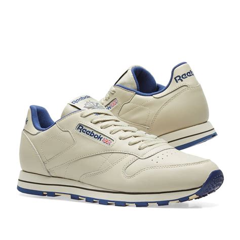 Reebok Classic Leather Ecru & Navy | END. (UK)