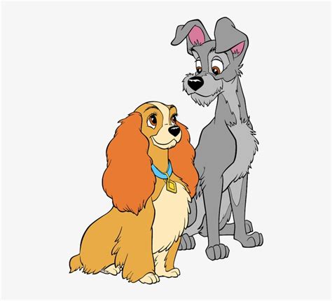 Lady And The Tramp Png - Disney Characters Lady And The Tramp ...