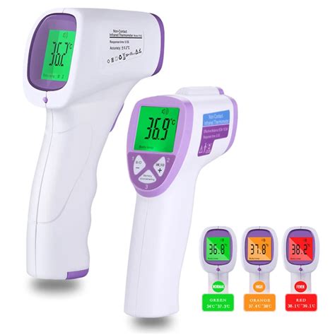 Baby Adult Digital Fever Thermometer Infrared Forehead Body Non Contact ...