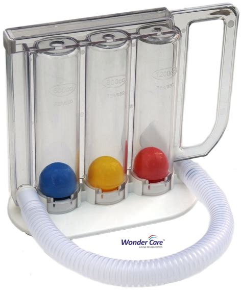 Galleon - Wonder Care Deep Breathing Lung Exerciser | Washable ...