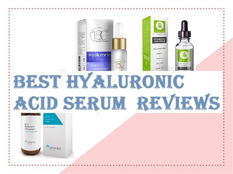 Best Hyaluronic Acid Serum Reviews