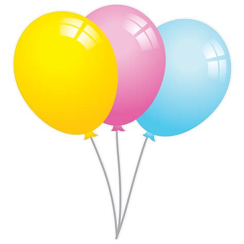 Happy Birthday Balloons Png - ClipArt Best