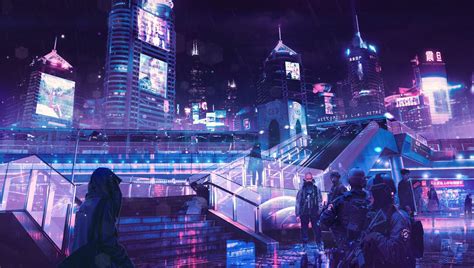 Neon City Cyberpunk Wallpapers - Top Free Neon City Cyberpunk ...