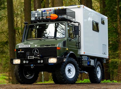 A Fully-Equipped Mercedes-Benz Unimog Expedition Camper