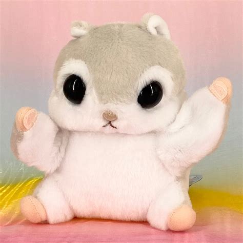 Momonga The Flying Squirrel - Grey - Small – Pick-A-Plushie