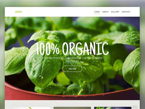 Green – Free HTML5 Website Template Using Bootstrap Framework - uiCookies