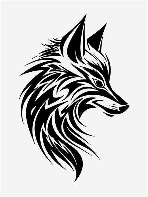 Animal tribal tattoo design element 25281294 Vector Art at Vecteezy