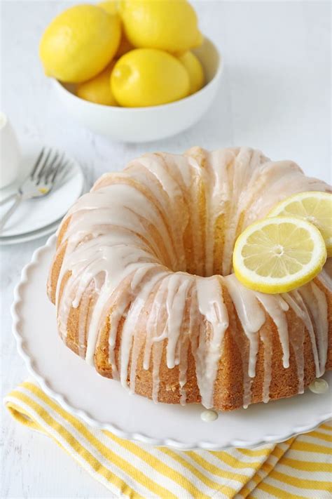 Lemon Bundt Cake - Glorious Treats