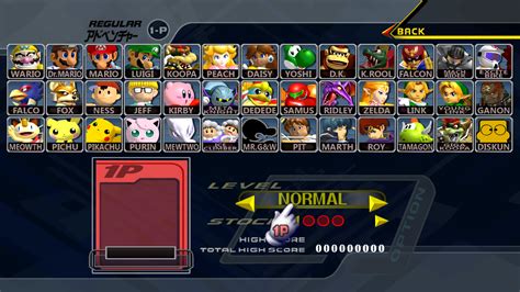 Super Smash Bros. Melee HD (New Fighters!) by MachRiderZ on DeviantArt