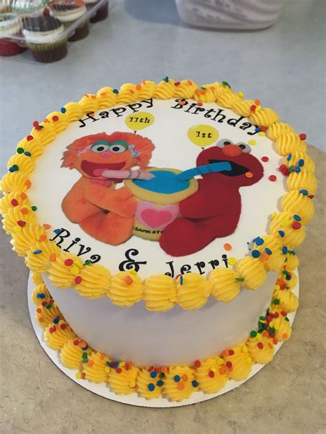 Sesame Street smash cake | Cake, My dessert, Desserts