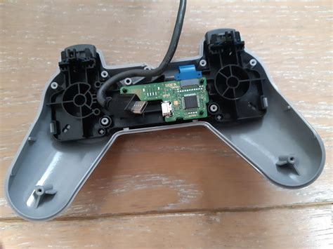 The playstation classic controller just has a micro usb connector in it ...