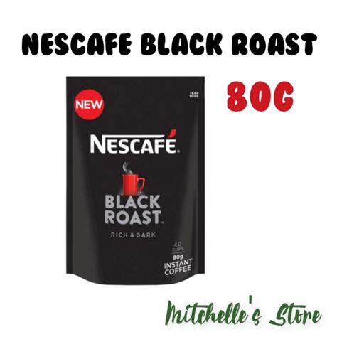 NESCAFE BLACK ROAST (80g) | Shopee Philippines