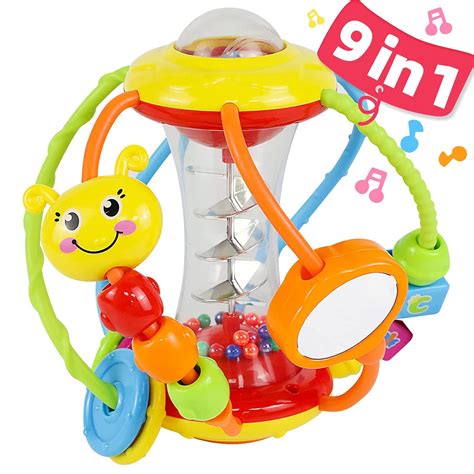 Amazon.com: Baby Toys 0-6 Months - Baby Toys 6 to 12 Months Rattles ...