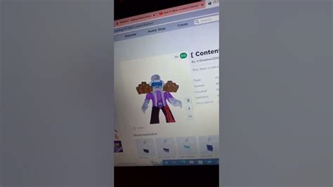 How to wear content deleted pants / chainsaw man pants in roblox - YouTube