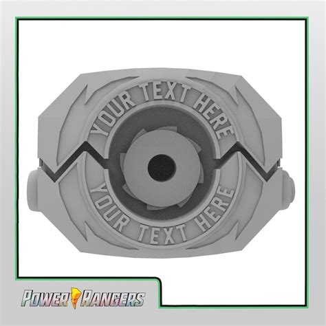 Custom 3D Printed & Painted Power Rangers Power Morpher / Zyuranger ...